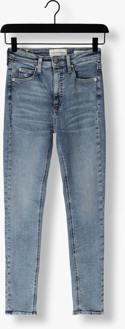 Lichtblauwe CALVIN KLEIN Skinny jeans HIGH RISE SKINNY - large