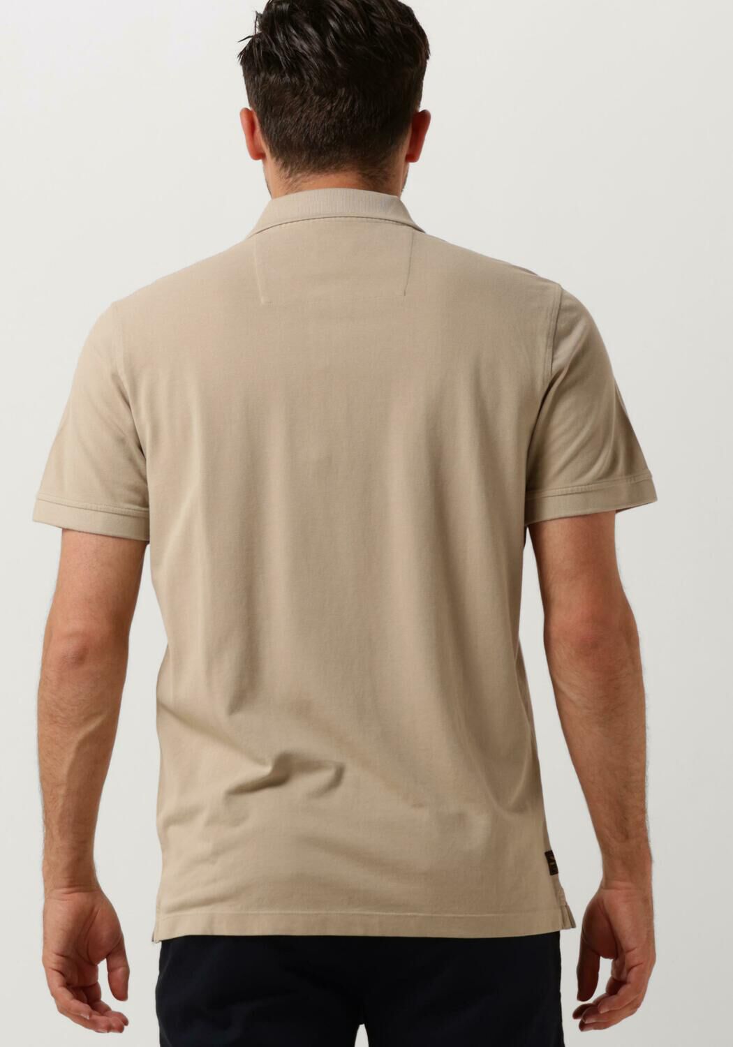 PME LEGEND Heren Polo's & T-shirts Short Sleeve Polo Pique Garment Dye Bruin