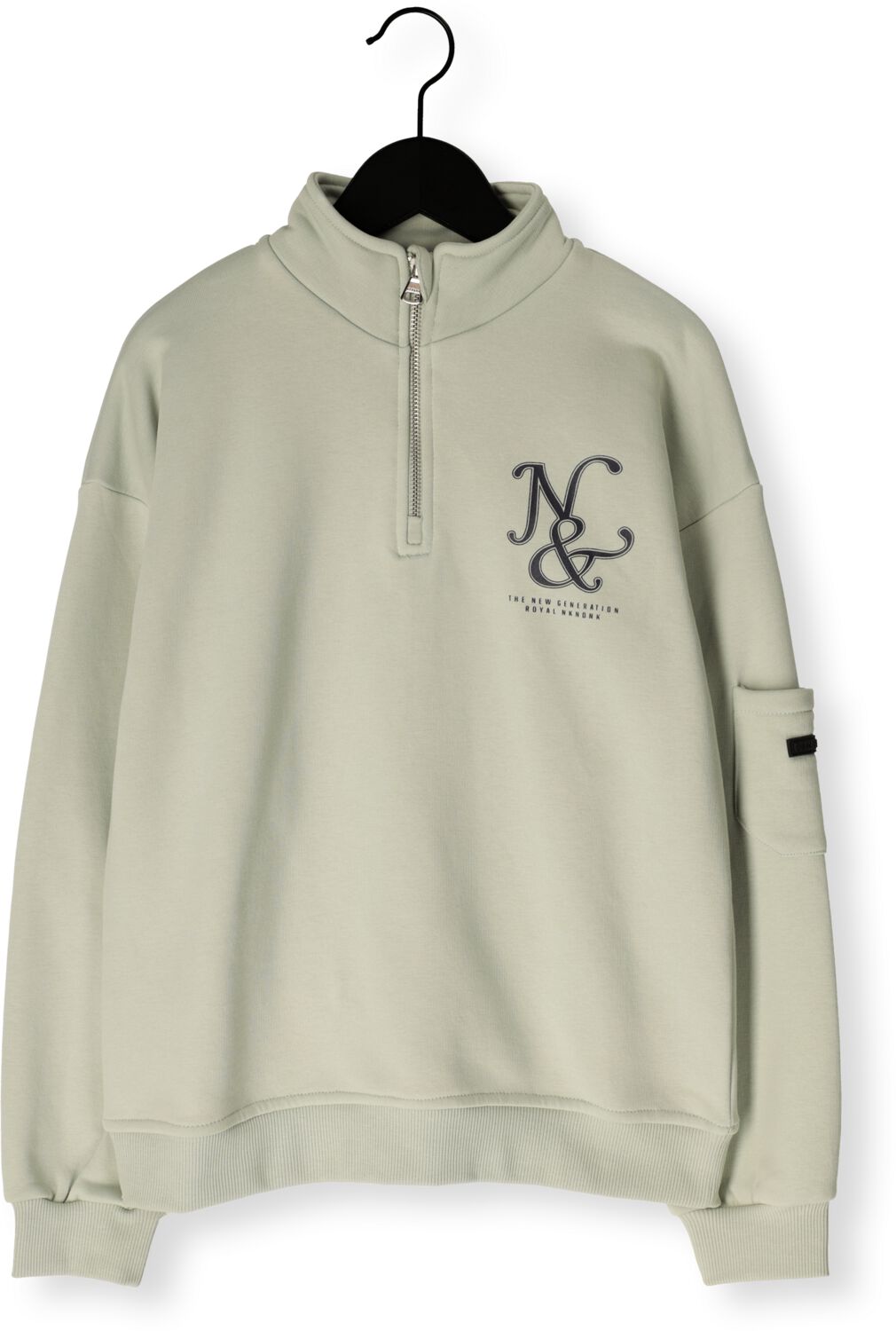 NIK & NIK Jongens Truien & Vesten Roman Sweatshirt Mint