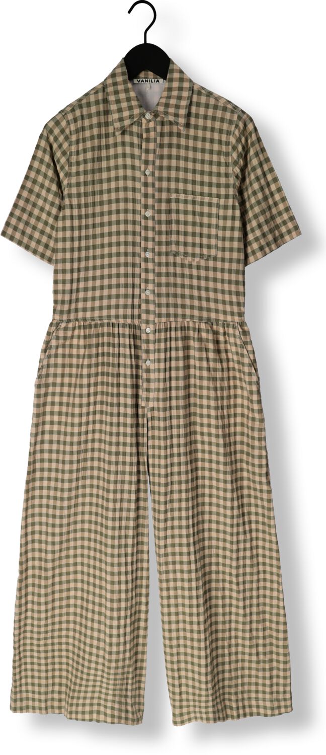 VANILIA Dames Jumpsuits Wide Jumpsuit Groen