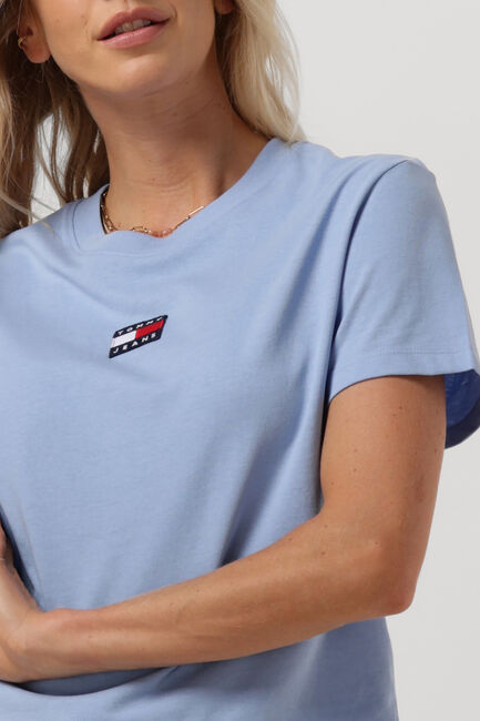 Blauwe TOMMY JEANS T-shirt TJW TOMMY CENTER BADGE TEE - large