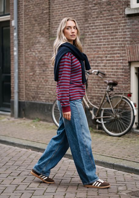 Blauwe BOII STUDIOS Truien/vesten ADANNE POLO KNIT - large