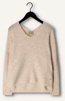 Ecru MOS MOSH Trui THORA V-NECK KNIT Ecru MOS MOSH Trui THORA V-NECK KNIT - medium