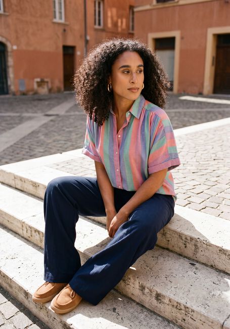 Multi BY-BAR Blouses SUNNY RAINBOW PLEATS BLOUSE - large
