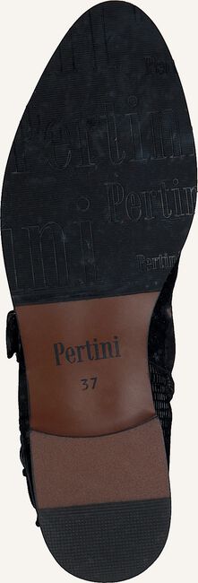 Zwarte PERTINI Enkellaarsjes 30060 Zwarte PERTINI Enkellaarsjes 30060 - large