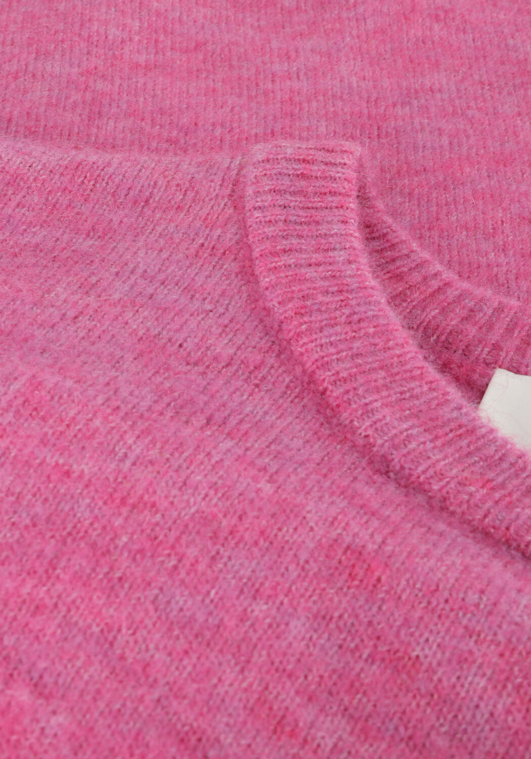 Roze SELECTED WOMEN T-shirt SLFMALINE-LILIANA 2/4 KNIT O-NECK - large