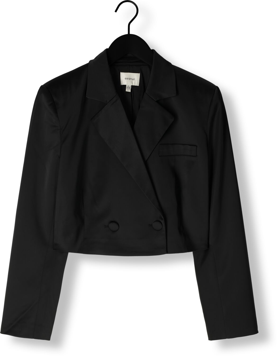 GESTUZ Dames Blazers Yacminegz Short Blazer Zwart