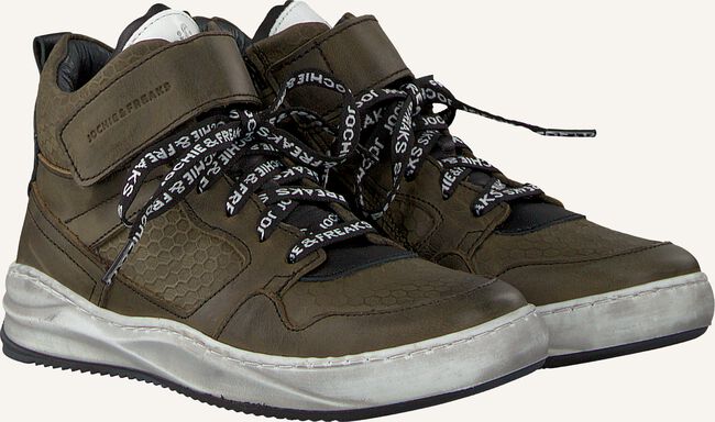 Groene JOCHIE & FREAKS Hoge sneakers 18480 Groene JOCHIE & FREAKS Hoge sneakers 18480 - large
