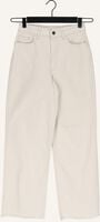 Zand OBJECT Wijde broek SAVANNAH TWILL HW WIDE LEG. Zand OBJECT Wijde broek SAVANNAH TWILL HW WIDE LEG. - medium