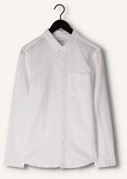 Witte CALVIN KLEIN Casual overhemd LINEN COTTON REGULAR SHIRT Witte CALVIN KLEIN Casual overhemd LINEN COTTON REGULAR SHIRT - medium