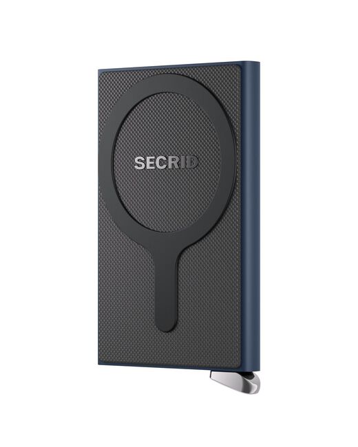 Blauwe SECRID Portemonnee CARDPROTECTOR FLUTED FOR MAGSAFE NAVY + - large