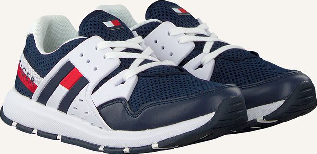 Blauwe TOMMY HILFIGER Lage sneakers LOW CUT LACE UP SNEAKER Blauwe TOMMY HILFIGER Lage sneakers LOW CUT LACE UP SNEAKER - large