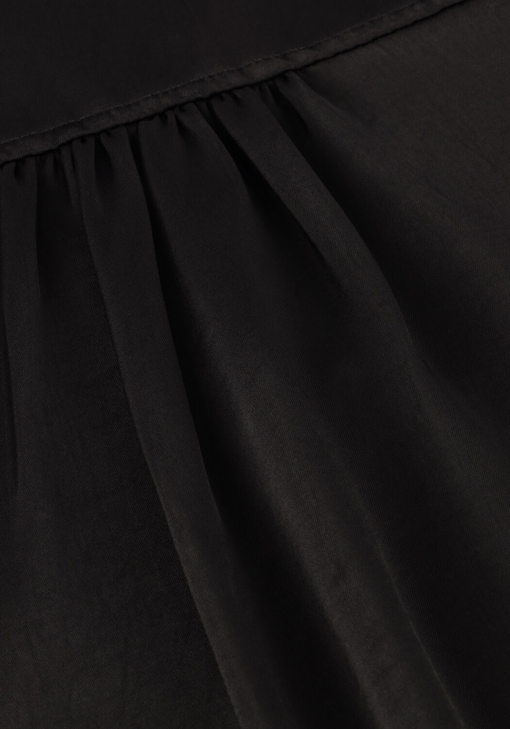 Zwarte NEO NOIR Blouses ROELLA HEAVY SATEEN BLOUSE - large