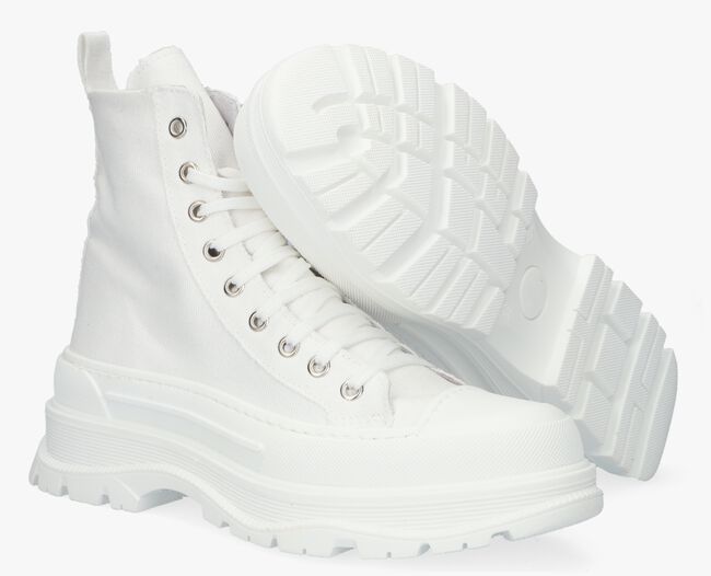 Witte NOTRE-V Hoge sneaker G01 - large