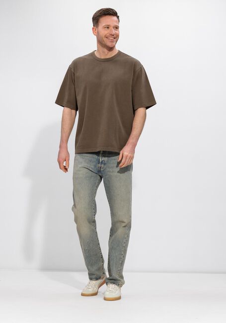 Bruine LEVI'S T-shirt HEAVYWEIGHT LOOSE TEE - large
