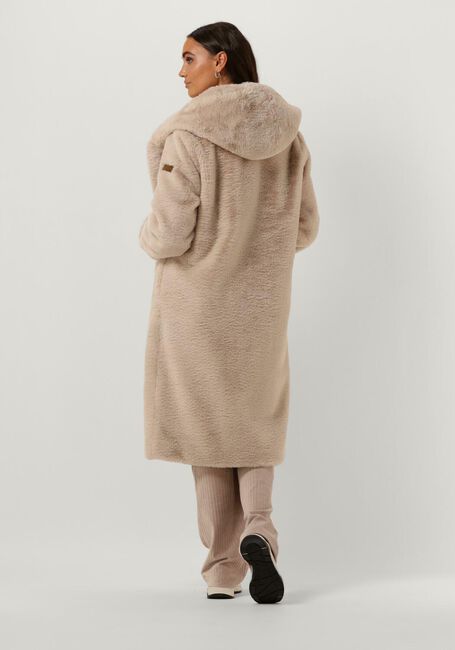 Ecru MOSCOW Faux fur jas 08-08-NADJANA-1 - large