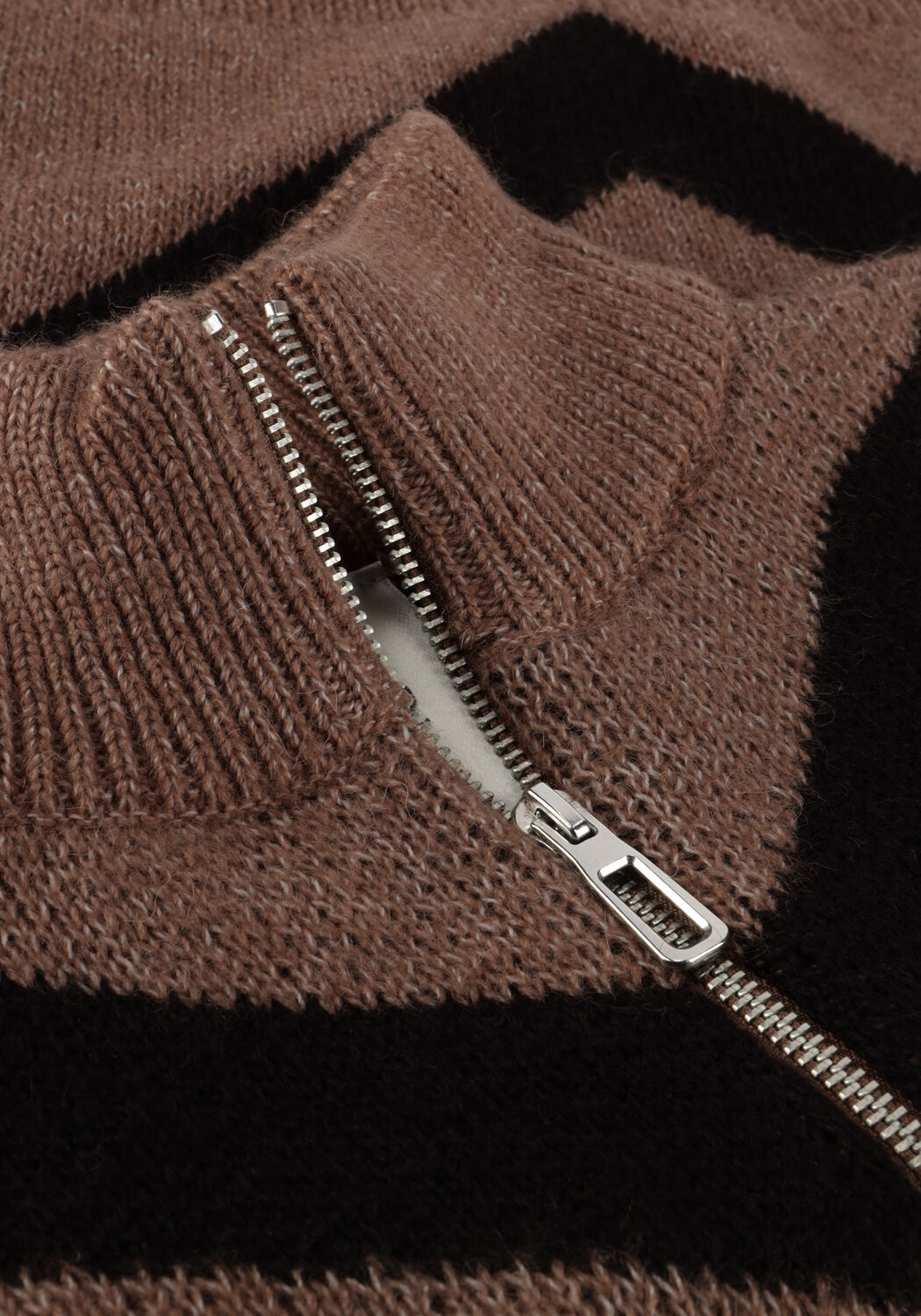 Bruine Y.A.S. Coltrui YASKAVALLI LS KNIT PULLOVER - large