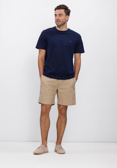 Beige TOMMY HILFIGER Korte broek DOVER 8 PO SORONA LINEN 2/2 - large