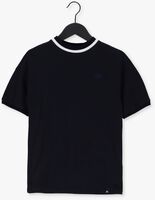 Donkerblauwe NIK & NIK T-shirt PIQUE LOGO T-SHIRT