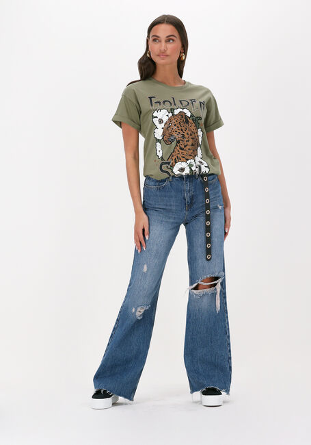 Groene COLOURFUL REBEL T-shirt GOLDEN SOUL BOXY TEE - large