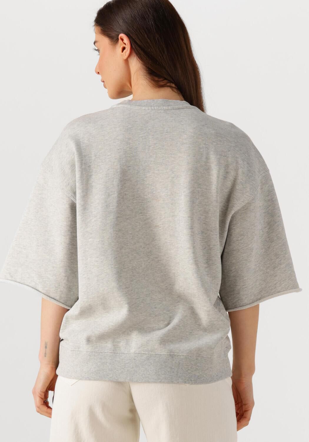 CATWALK JUNKIE Dames Truien & Vesten Short Sleeve Sweater Grijs