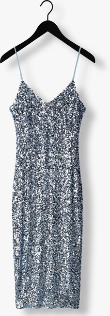 Lichtblauwe NEO NOIR Maxi jurk LYDIA SEQUINS DRESS - large