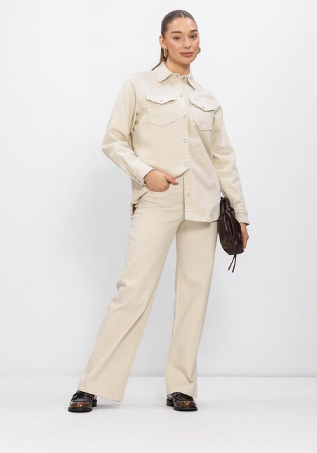 Beige MY ESSENTIAL WARDROBE Wide jeans LOUIS MW157 HIGH WIDE - large