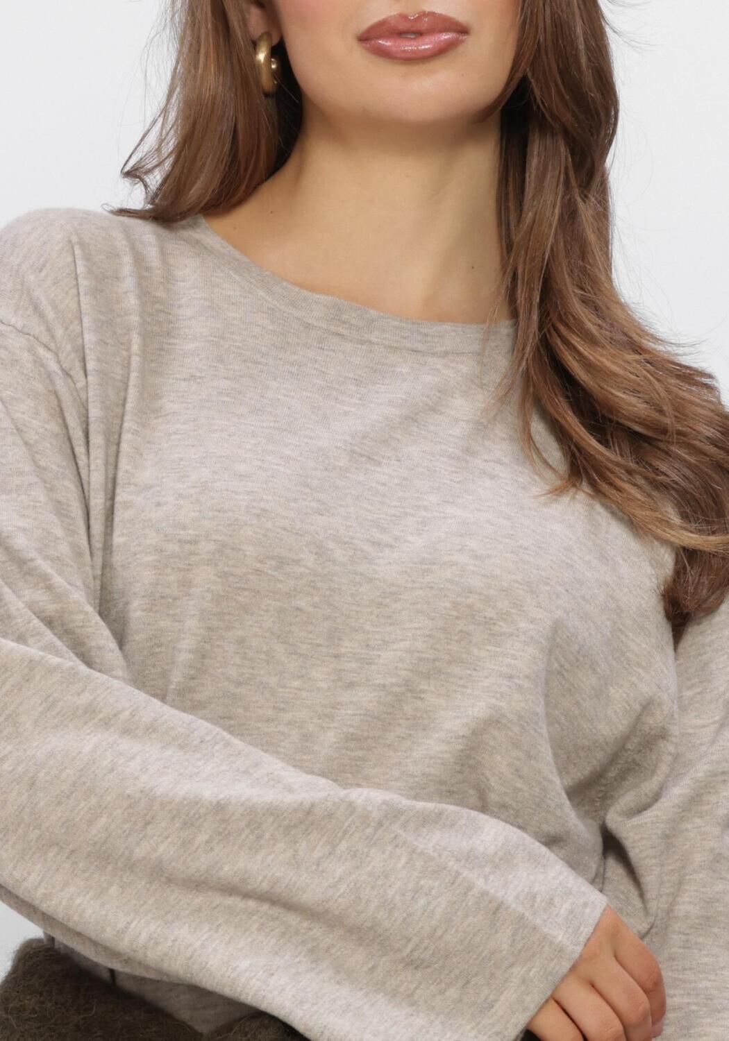 Zand BOII STUDIOS Top WERO O-NECK KNIT - large