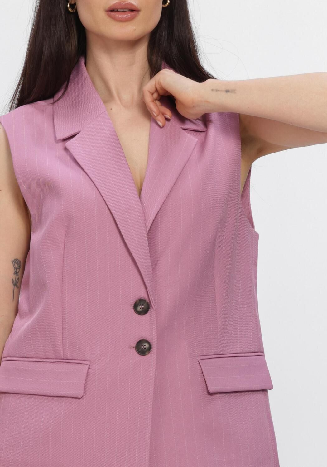 Roze Y.A.S. Gilet YASTUMLA SL WAISTCOAT - large