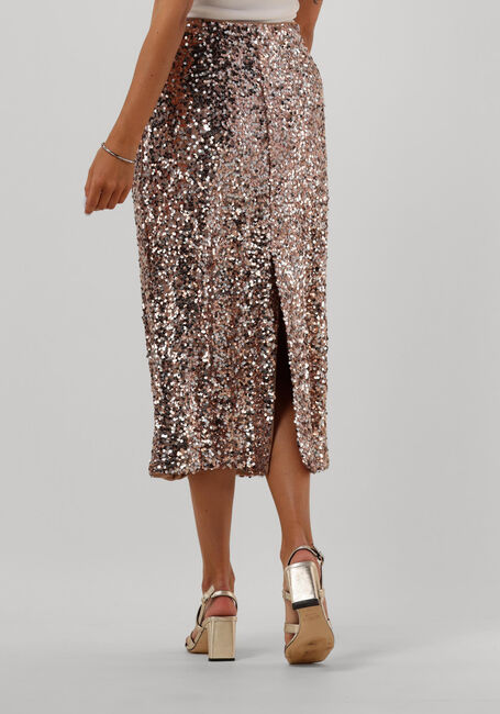Bronzen NEO NOIR Midirok BAIRA SEQUINS SKIRT - large