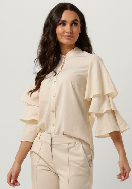 Gebroken wit SUMMUM Blouses BLOUSE LYOCELL COTTON - large