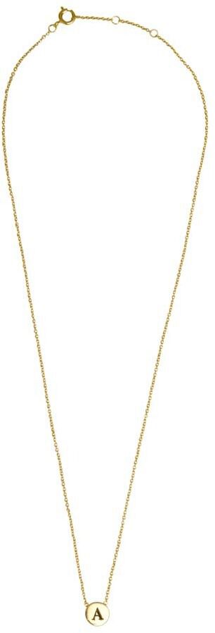 Goudkleurig ATLITW STUDIO Kettingen CHARACTER NECKLACE LETTER GOLD - large