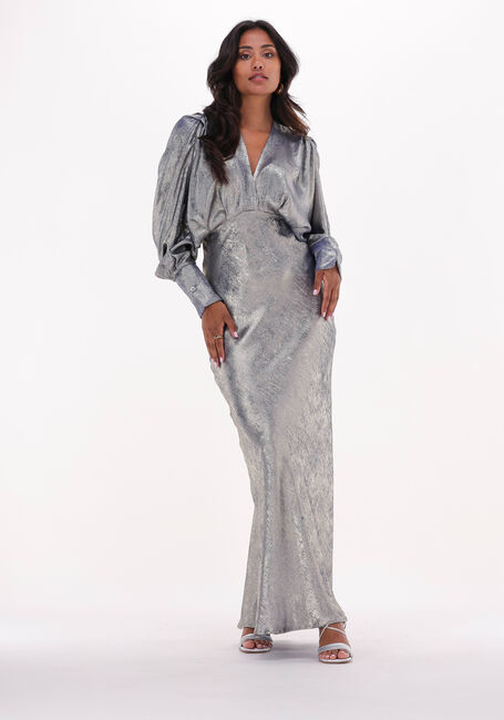 Zilveren NOTRE-V Maxi jurk PARTY MAXI DRESS - large