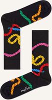 Zwarte HAPPY SOCKS Sokken ROPE - medium