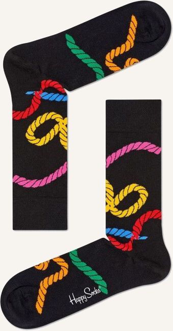 Zwarte HAPPY SOCKS Sokken ROPE Zwarte HAPPY SOCKS Sokken ROPE - large