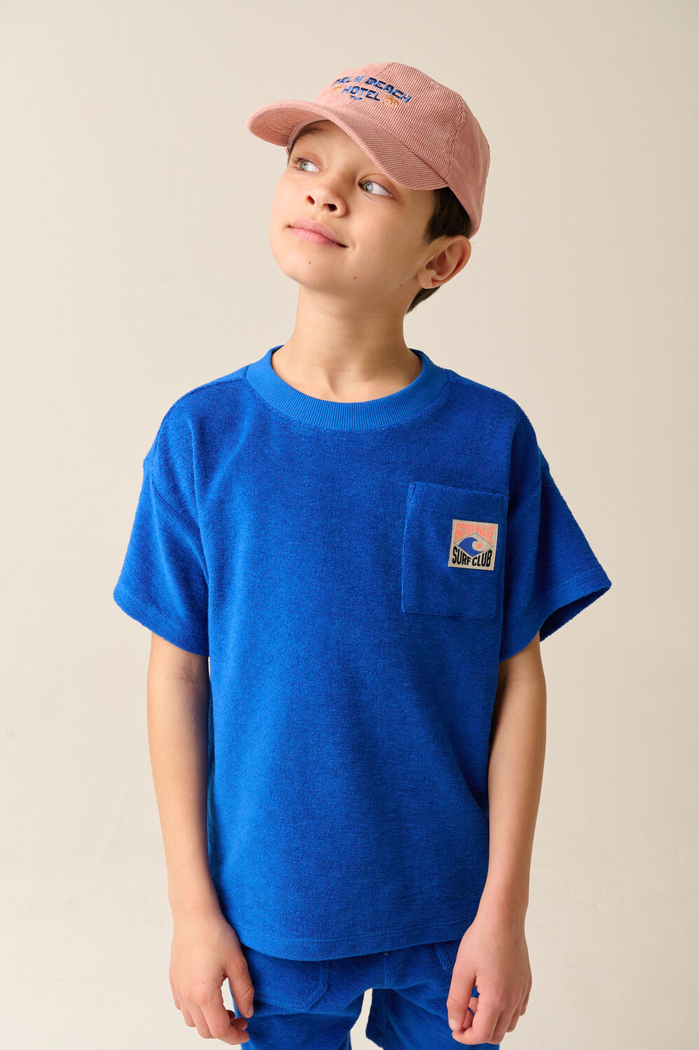 Blauwe TUMBLE 'N DRY T-shirt MOREA - large