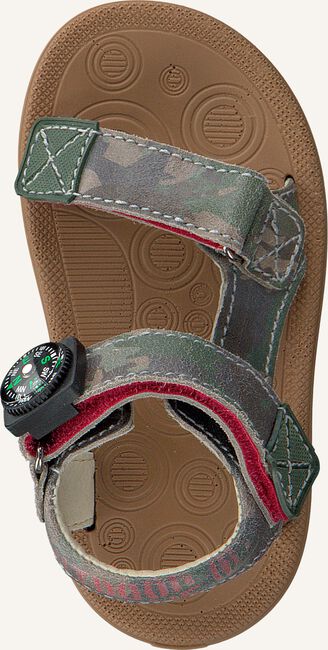 Groene SHOESME Platte sandalen OU8S115 Groene SHOESME Platte sandalen OU8S115 - large