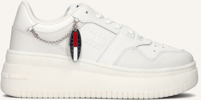Witte TOMMY JEANS Lage sneakers TJW RETRO BASKET FLATFORM Witte TOMMY JEANS Lage sneakers TJW RETRO BASKET FLATFORM - large