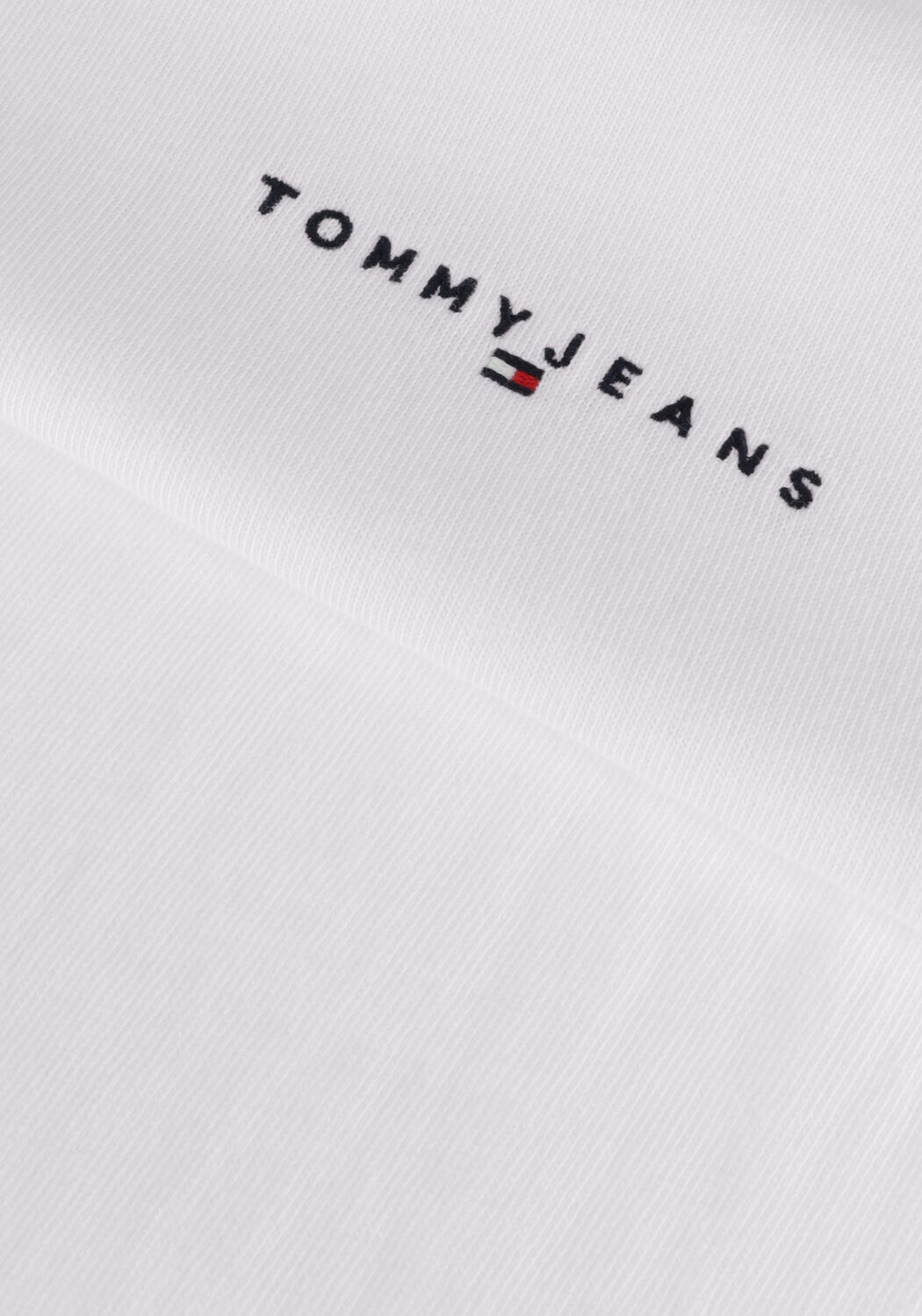 Witte TOMMY JEANS T-shirt TJM RLX LINEAR LOGO TEE - large