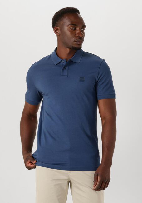 Blauwe BOSS ORANGE Polo PASSENGER - large