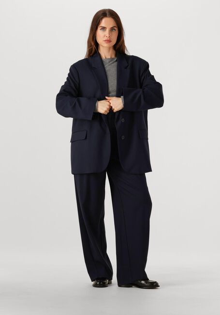 Donkerblauwe EDITED Wijde broek GLENI TROUSERS - large