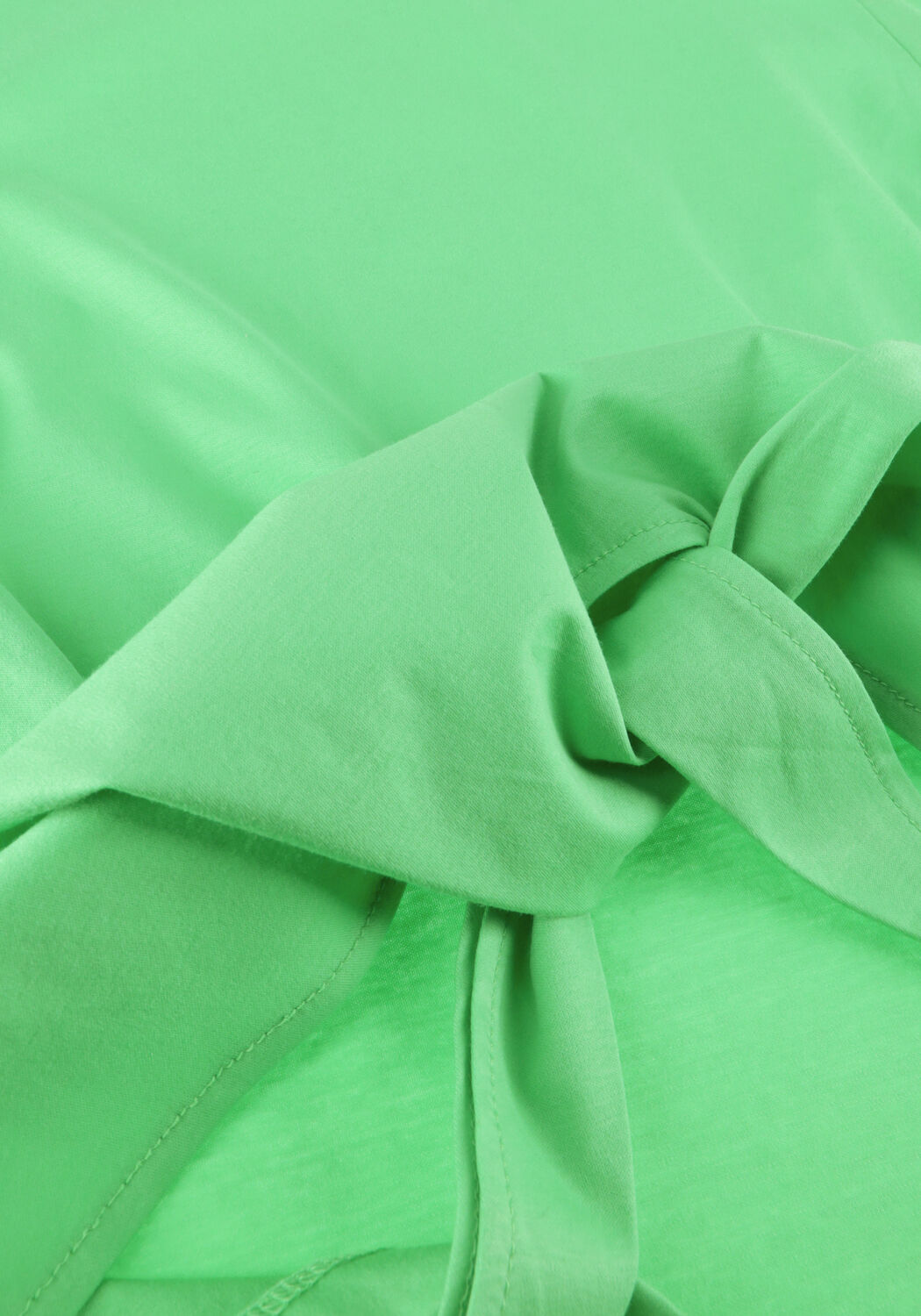 Groene SCOTCH & SODA Top RELAXED-FIT KNOTTED T-SHIRT - large