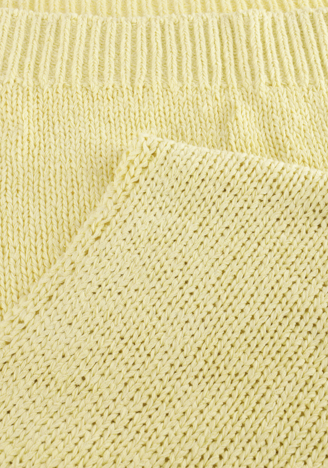 Butter yellow CIRCLE OF TRUST Trui BROOKE KNIT - large
