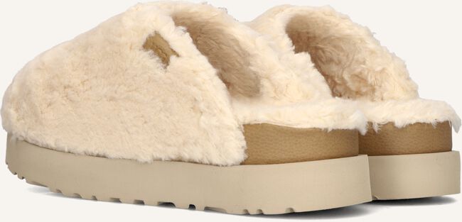 Witte UGG Pantoffels W FUZZ SUGAR  SLIDE Witte UGG Pantoffels W FUZZ SUGAR  SLIDE - large