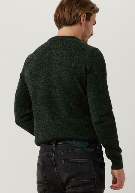 Donkergroene ANERKJENDT Trui AKSUNE CHENILLE KNIT - large
