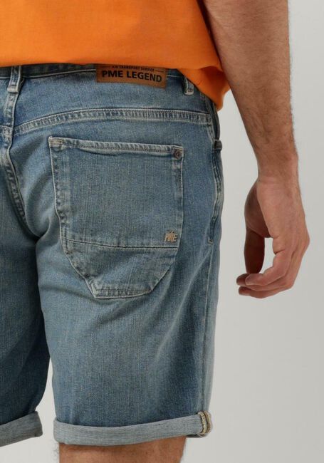 Blauwe PME LEGEND Jeans PME LEGEND NIGHTFLIGHT SHORTS GREY MID WASH - large