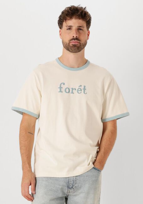 Ecru FORÉT T-shirt TIDE T-SHIRT - large
