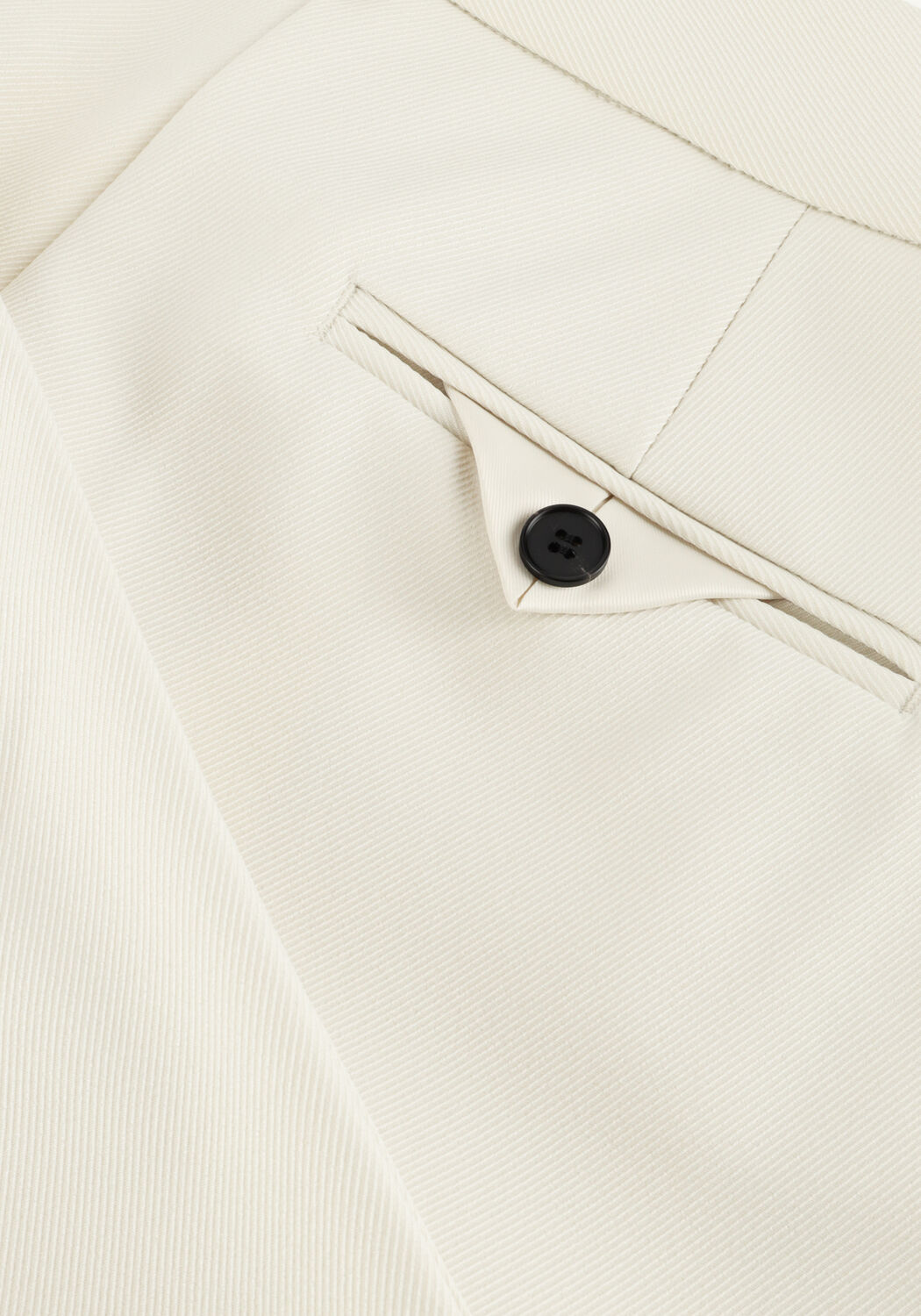 Ecru HAUTE L'AMITI&Eacute; Wijde broek PREMIERE PLAIN TALL PANT - large