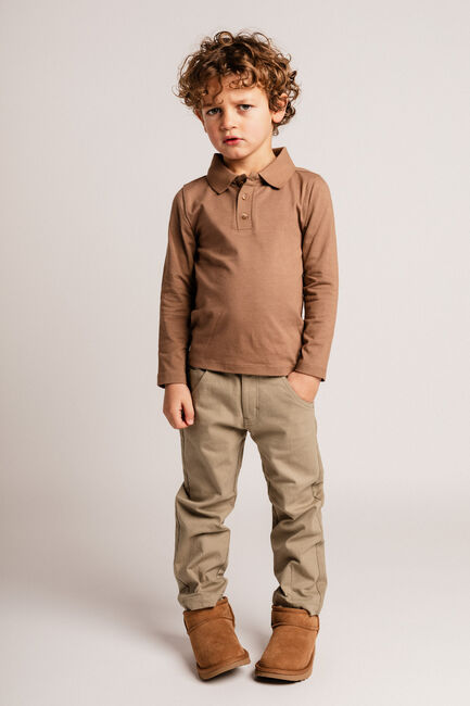 Bruine BAJE STUDIO Polo BROC - large