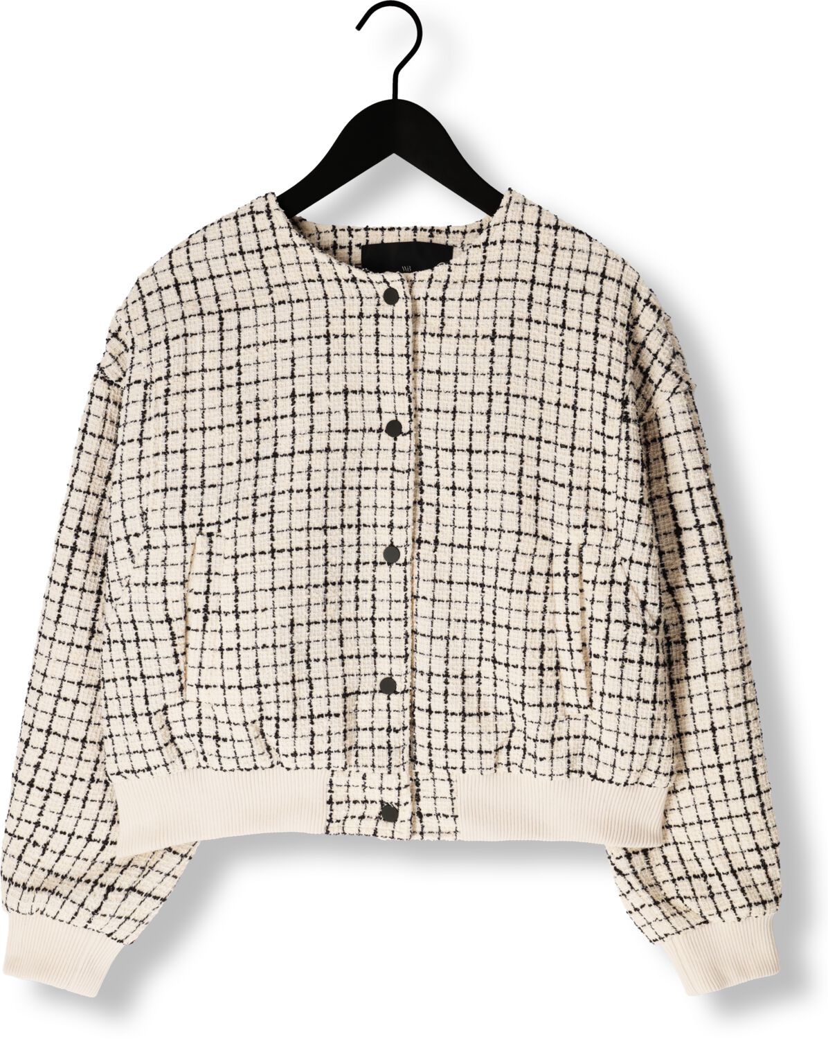 WITHBLACK Dames Jassen Wblmaia Boucle Jacket Ecru